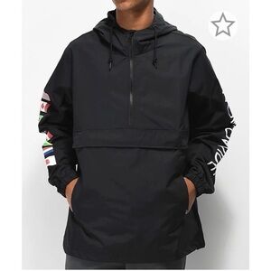 [HUF] Regional Tour Black Anorak Jacket